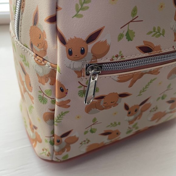 New Loungefly Pokemon Eevee Mini Backpack - Picture 15 of 16